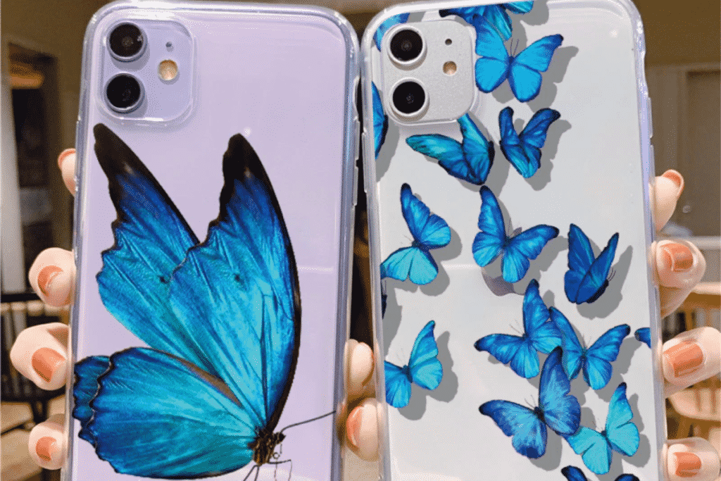 Husa Butterfly pentru iPhone 12