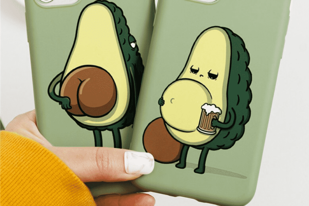 Husă drăguță Avocado pentru iPhone 12 Pro Max