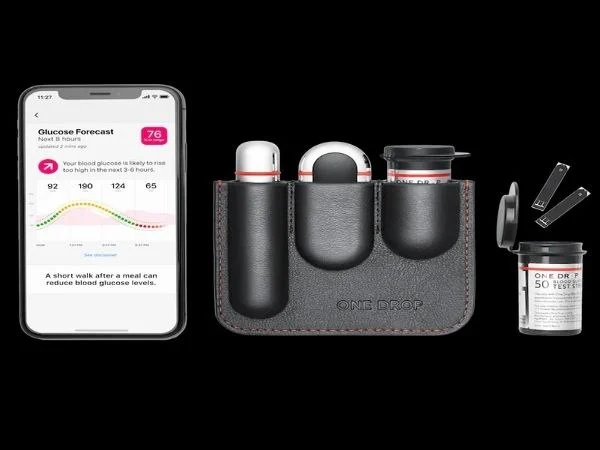 satu tetes glukometer pintar one drop smart glucometer