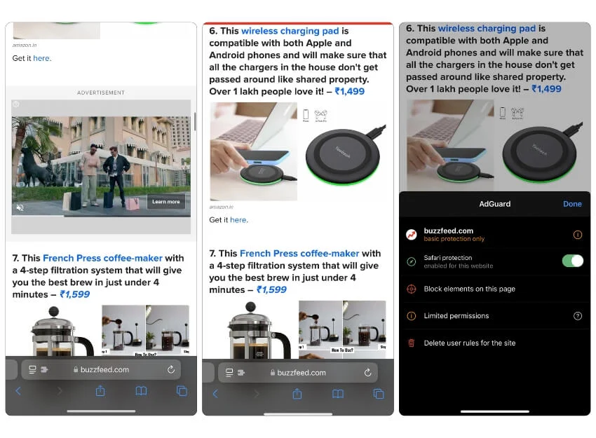 adguard adblocker extension for safari