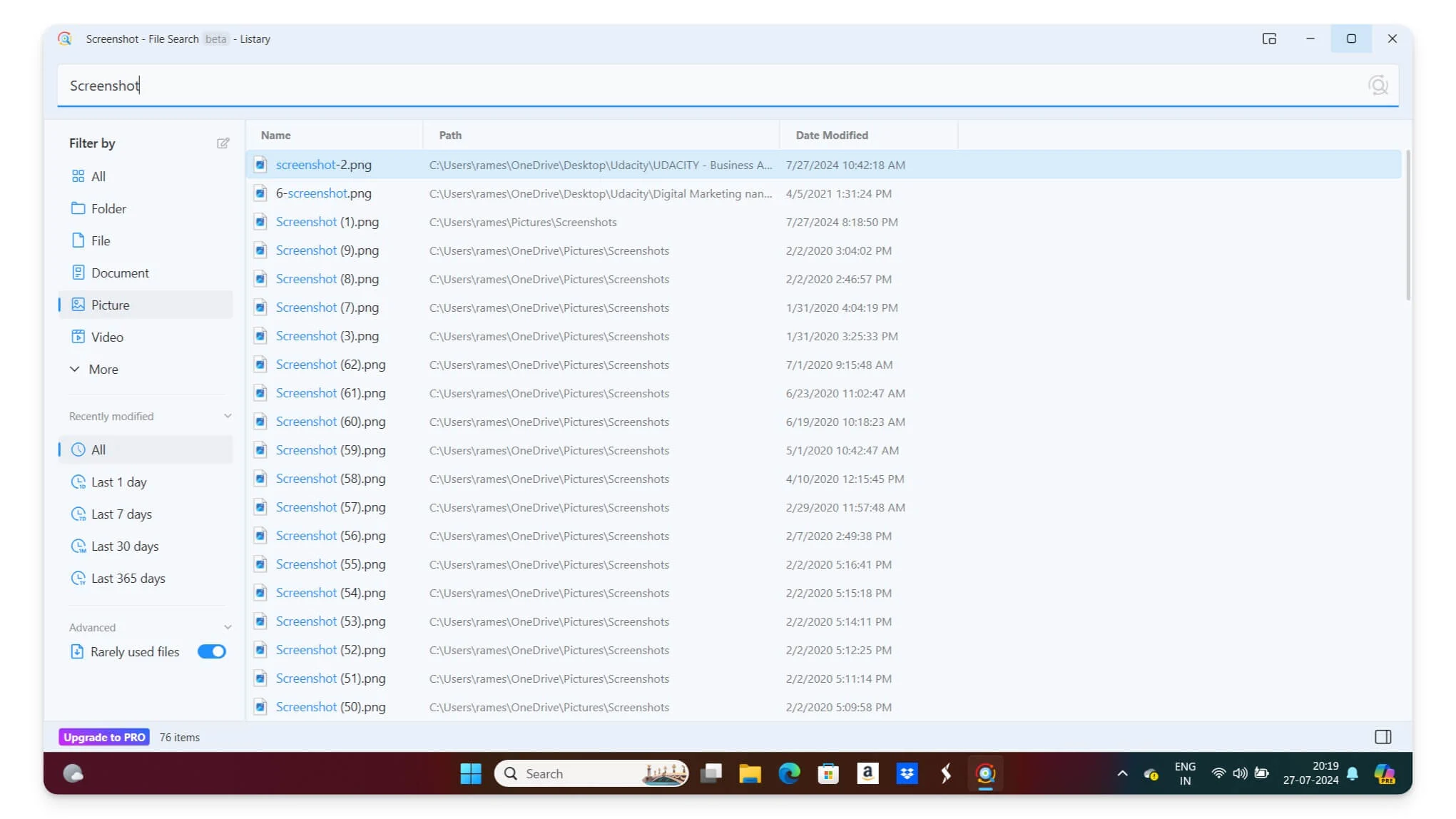 listeli arama bulucu listary search finder