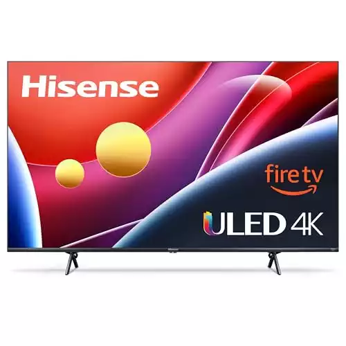 58-calowy telewizor ULED 4K UHD Smart Fire klasy U6HF firmy Hisense