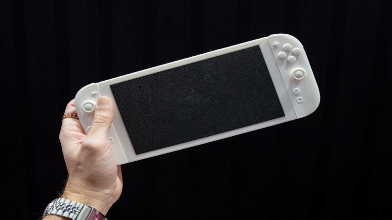 닌텐도 스위치 2 모형 nintendo switch 2 mockup at ces 2025