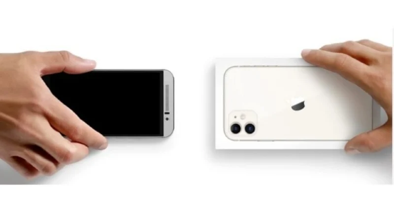Comércio de smartphone antigo trade-in old devices: apple trade-in program