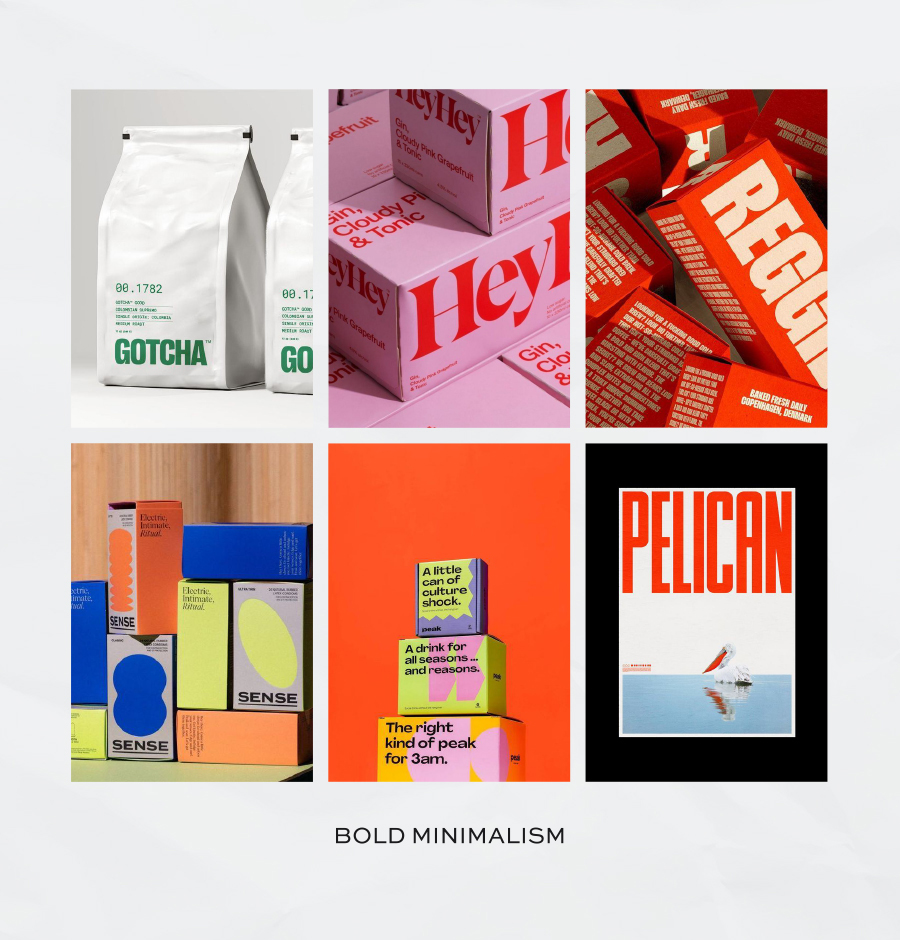 Adobe's Top 10 Graphic Design Trends To Watch In 2025 - Bold Minimalism