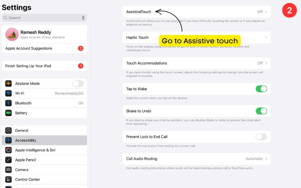 best ipad setup to replace your laptop: a complete guide - go to assistive touch