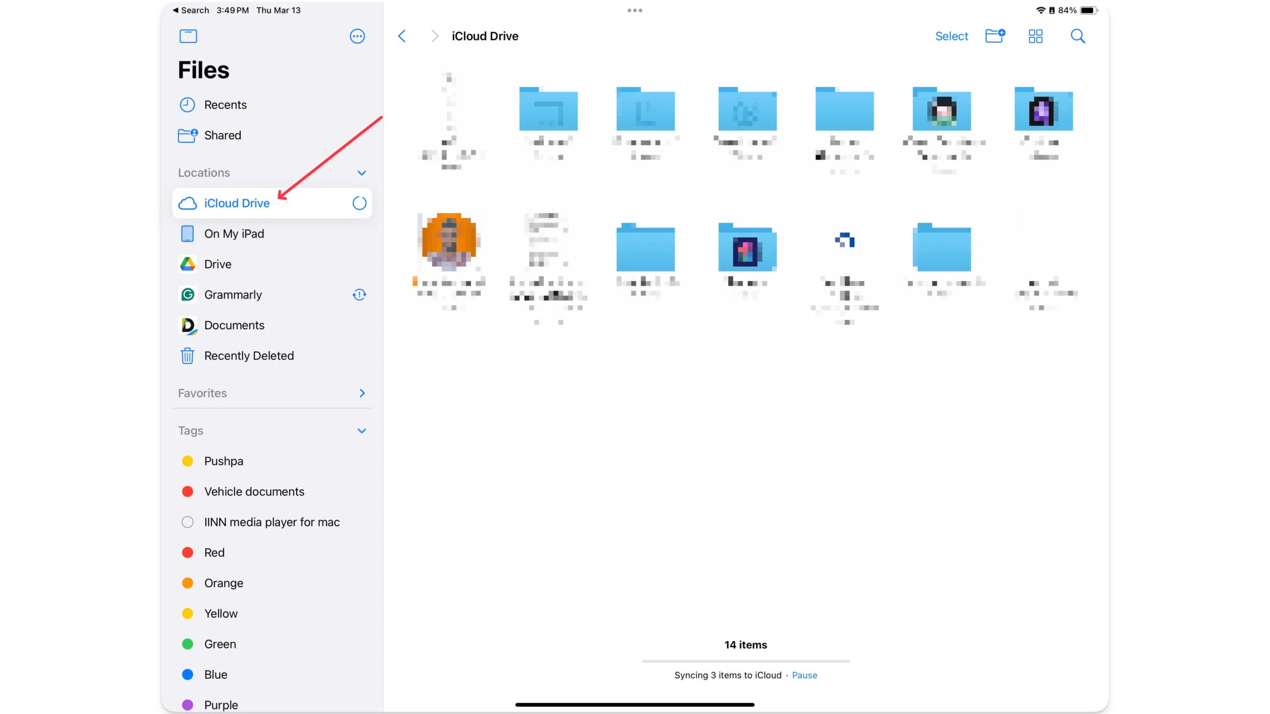 icloud drive on ipad