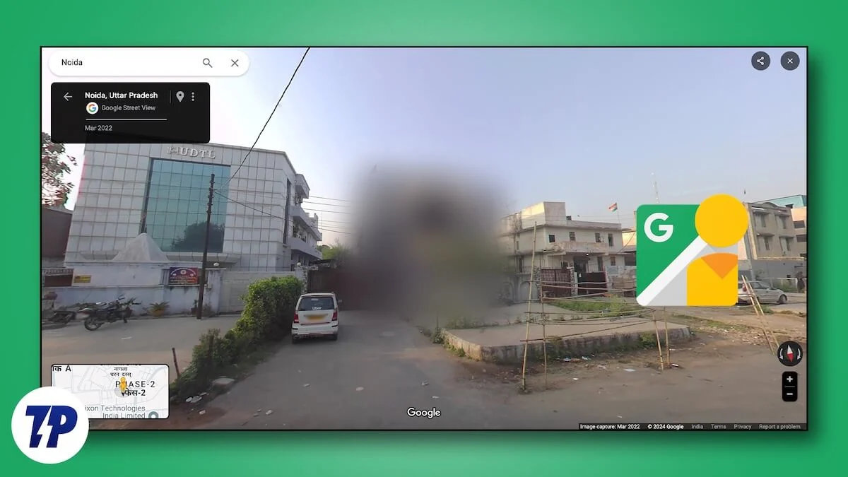 how to blur your home on google street view
