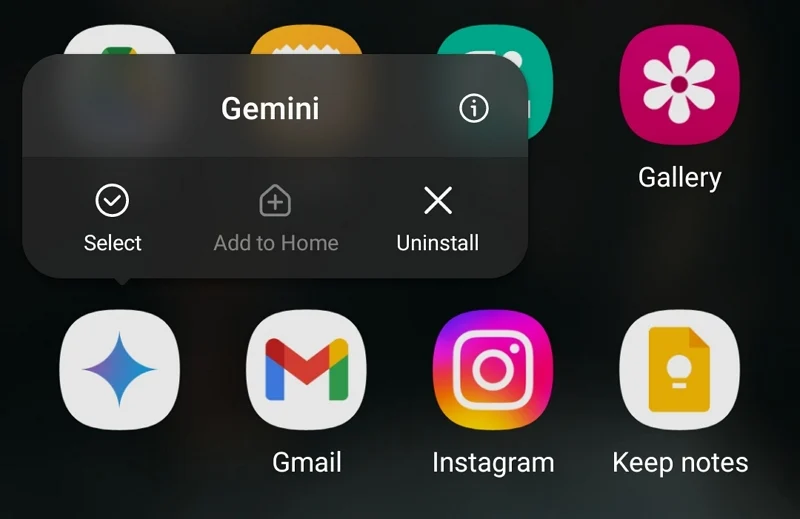 uninstall gemini
