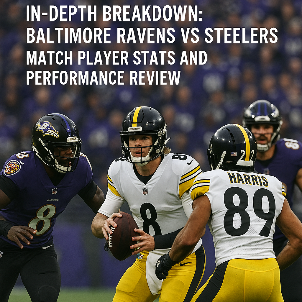Baltimore Ravens vs Steelers Match Player Stats