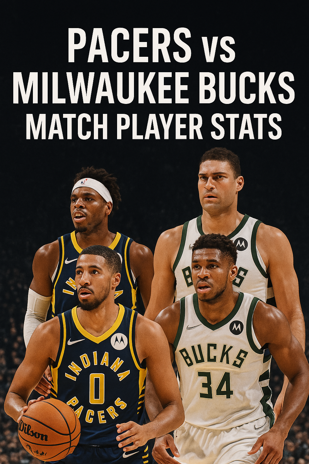 Pacers vs Milwaukee Bucks Match Player Stats