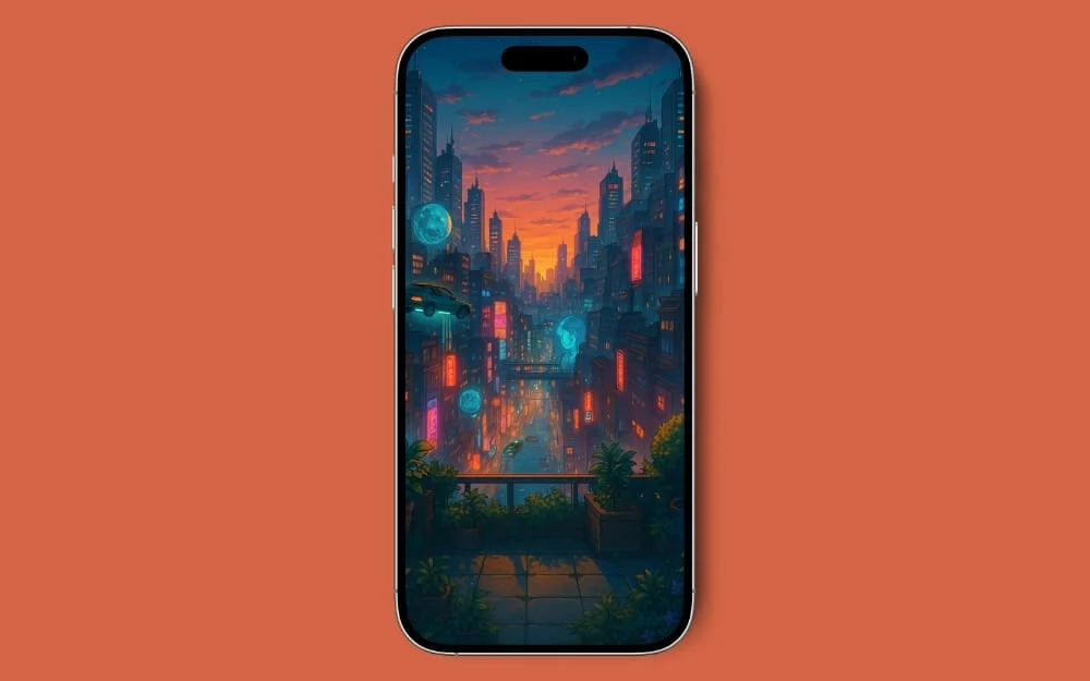 futuristic city