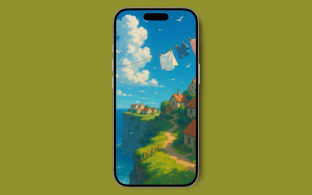 edge of a cliff 