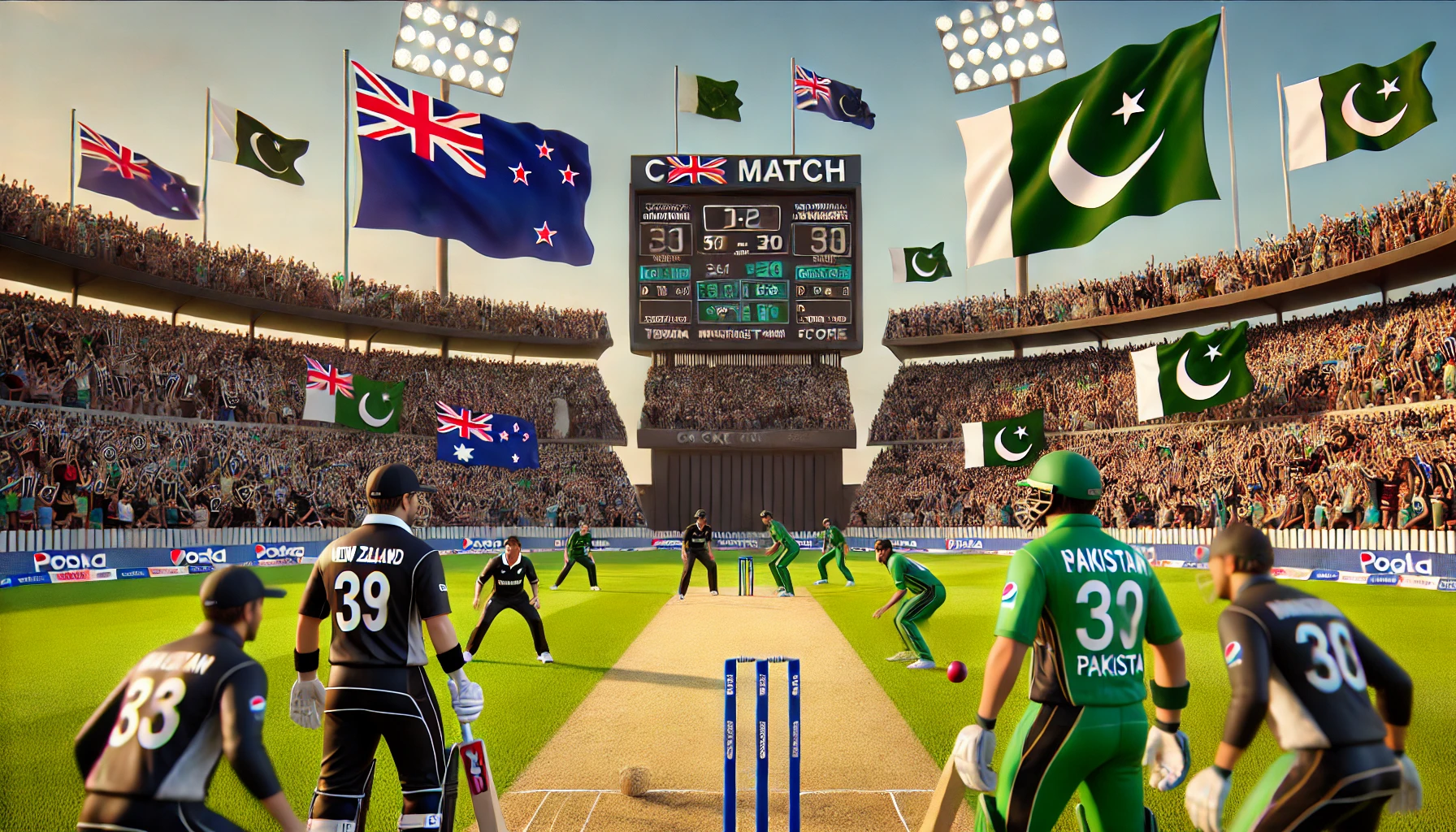 New Zealand National Cricket Team vs Pakistan National Cricket Team Match Scorecard