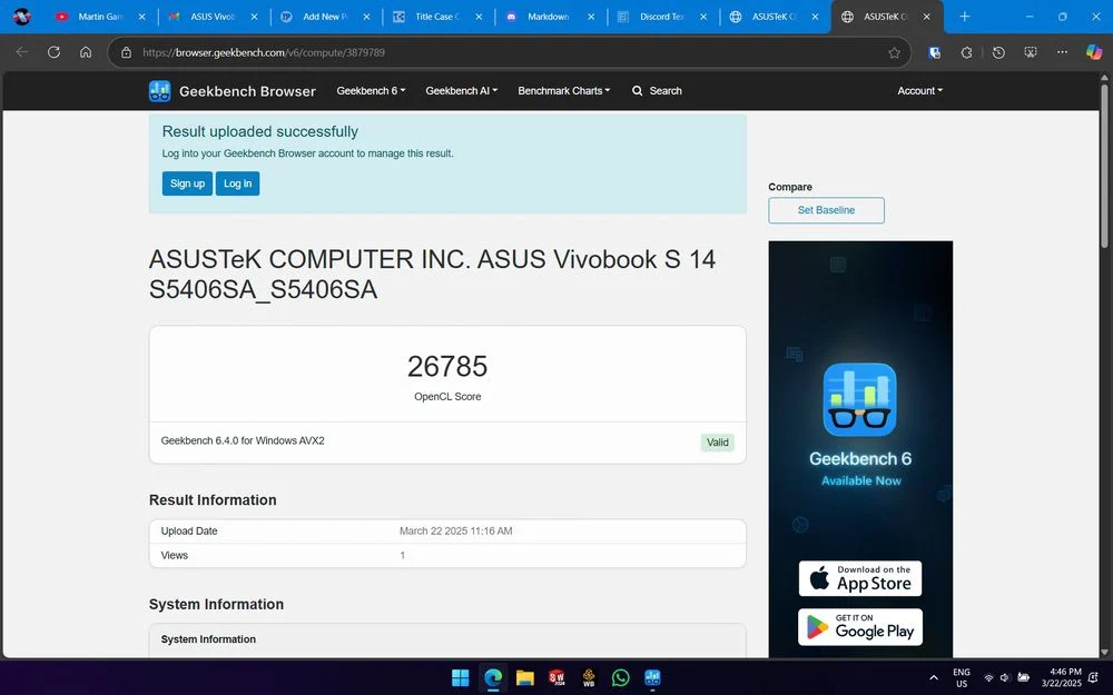 Geekbench 6 GPU geekbench 6 gpu