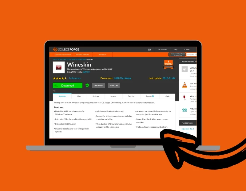 wineskin windows emulator