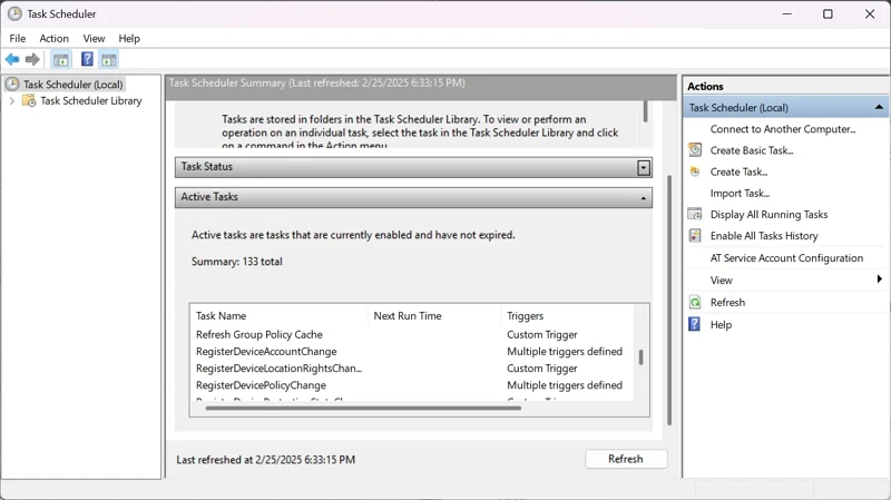 task scheduler