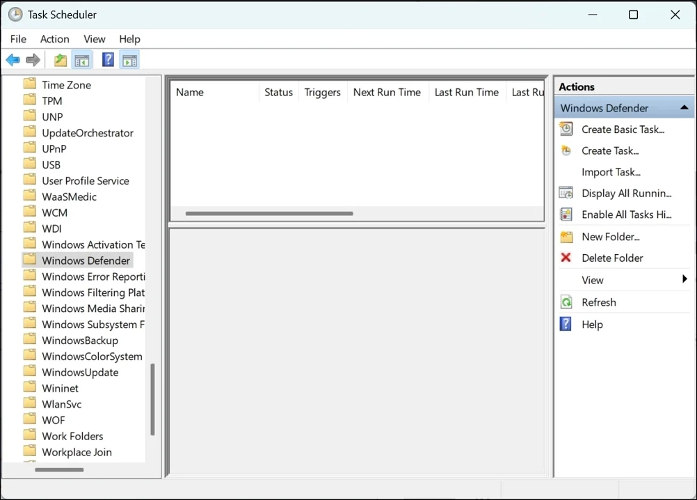 task scheduler