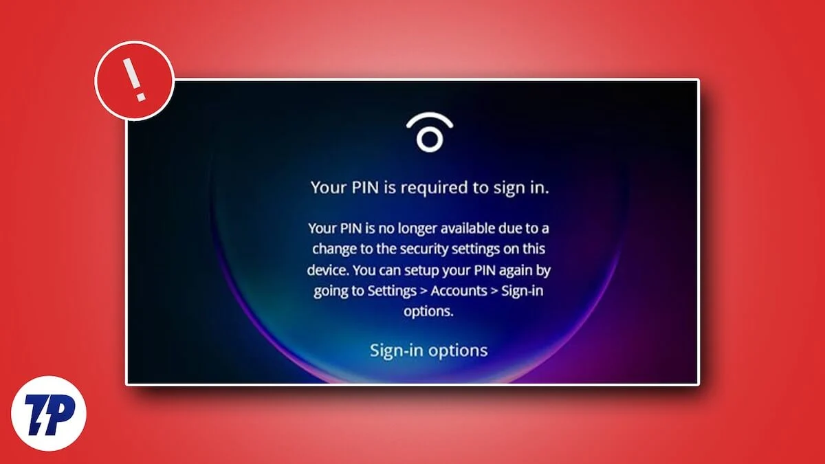 your pin is no longer available