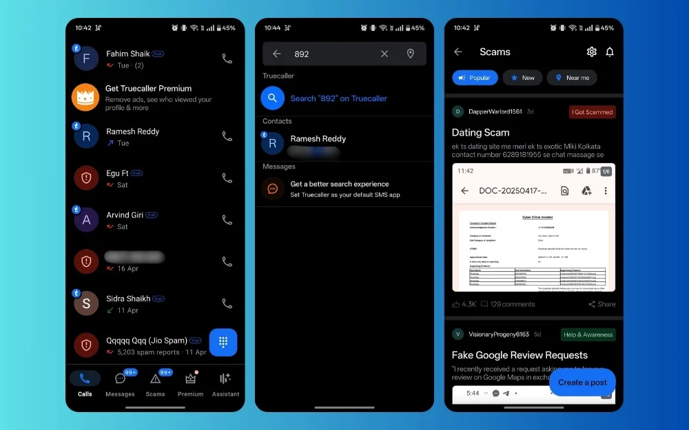 truecaller app on android