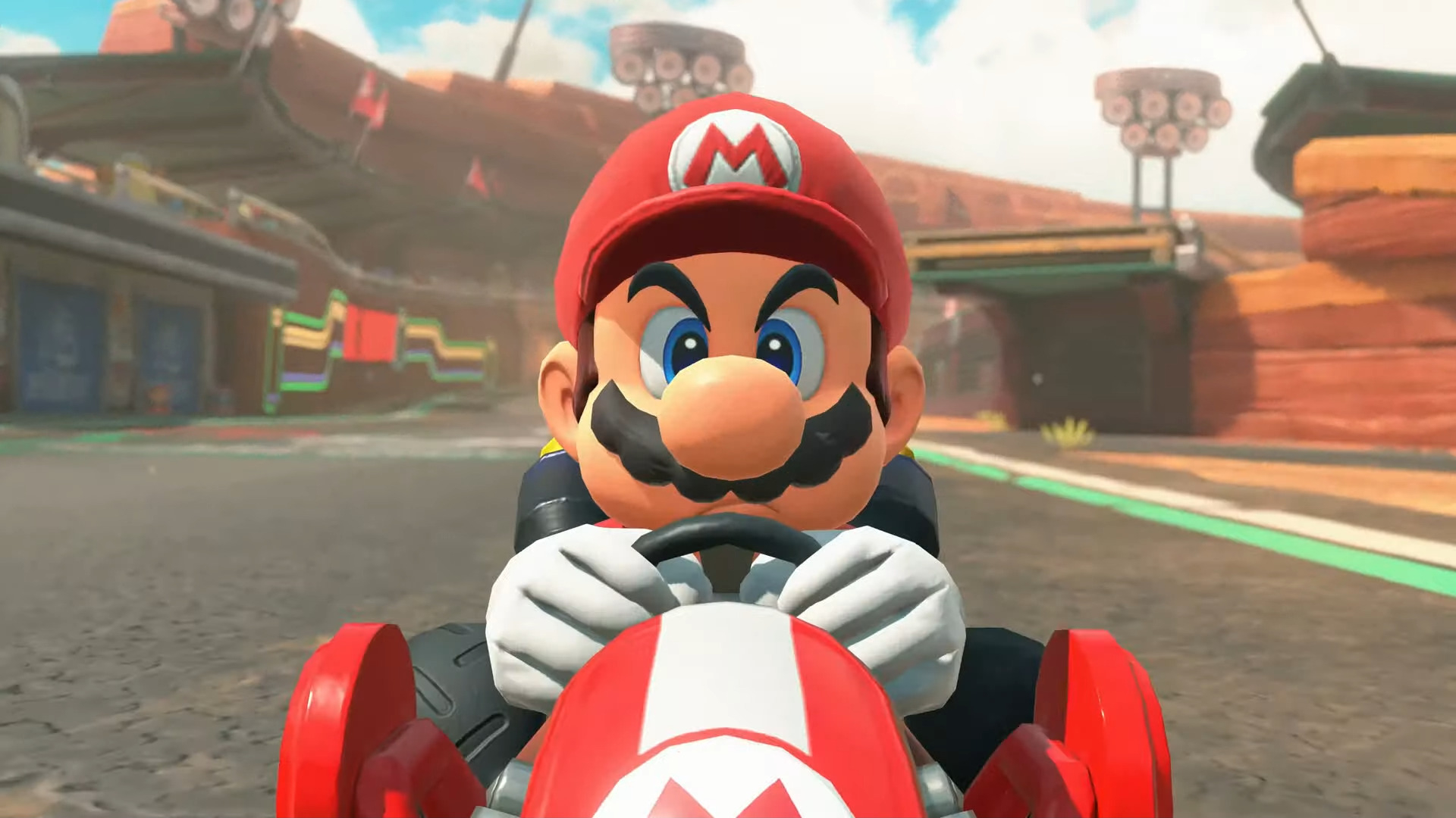 Новый скриншот Mario Kart