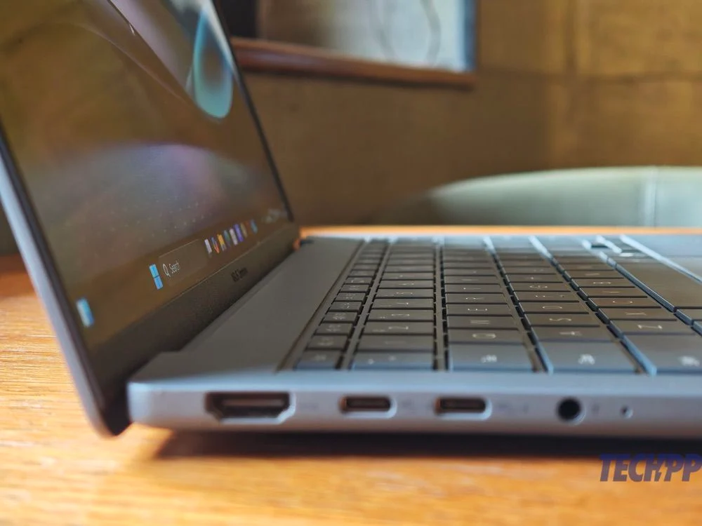 asus zenbook a14 ports