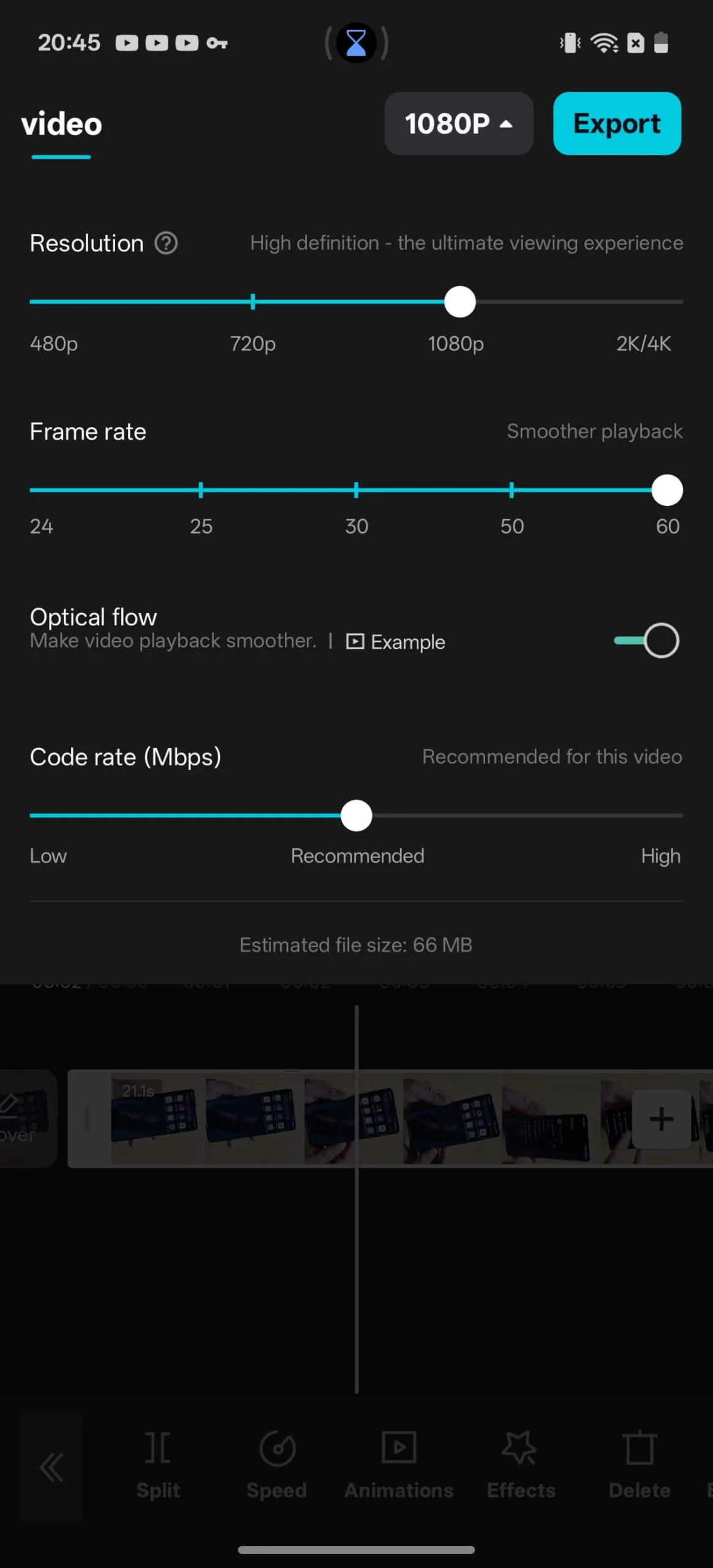 capecut video export options.jpeg