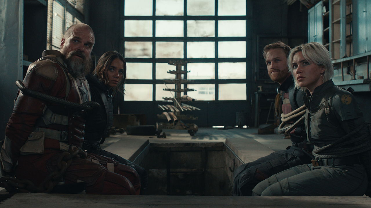 Red Guardian, Ghost, Agen AS, dan Yelena Belova diikat di film Marvel's Thunderbolts