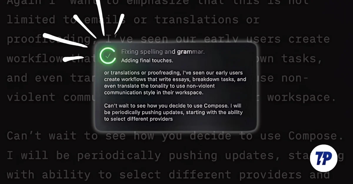compose ai rewriting tool