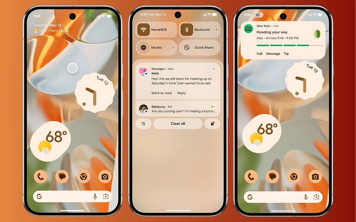 android 16 ui design