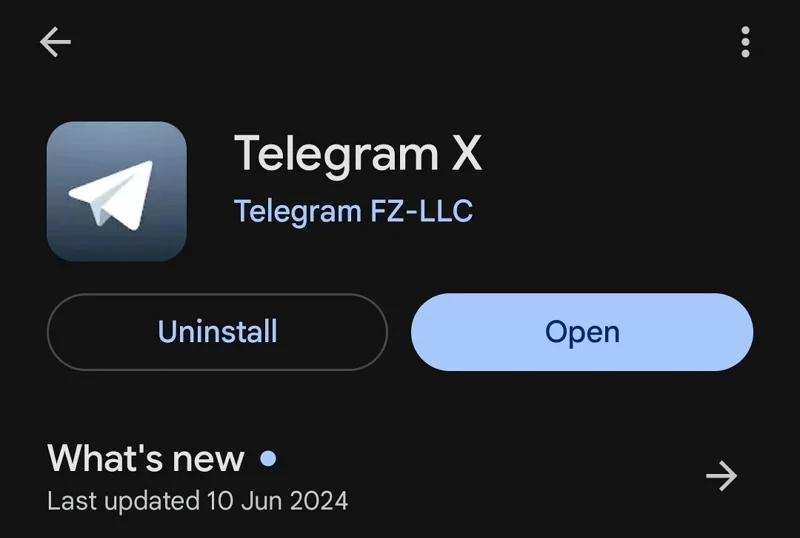 telegram x
