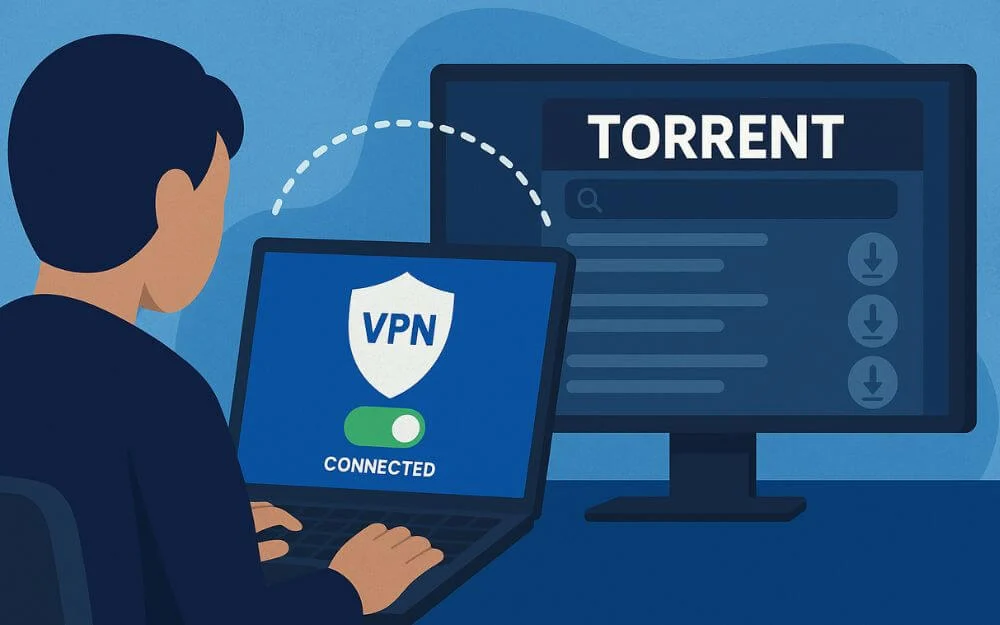 using vpn to access torrent sites