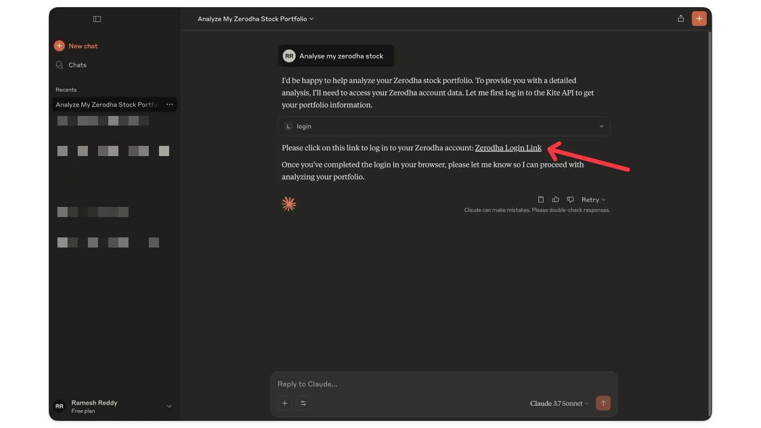 login into kite 