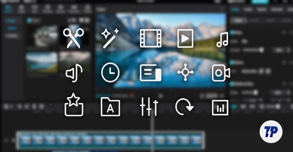 what do various icons and symbols mean in capcut desktop
