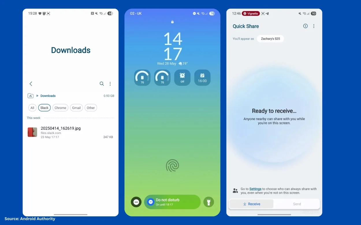 samsung oneui 8 screen shots