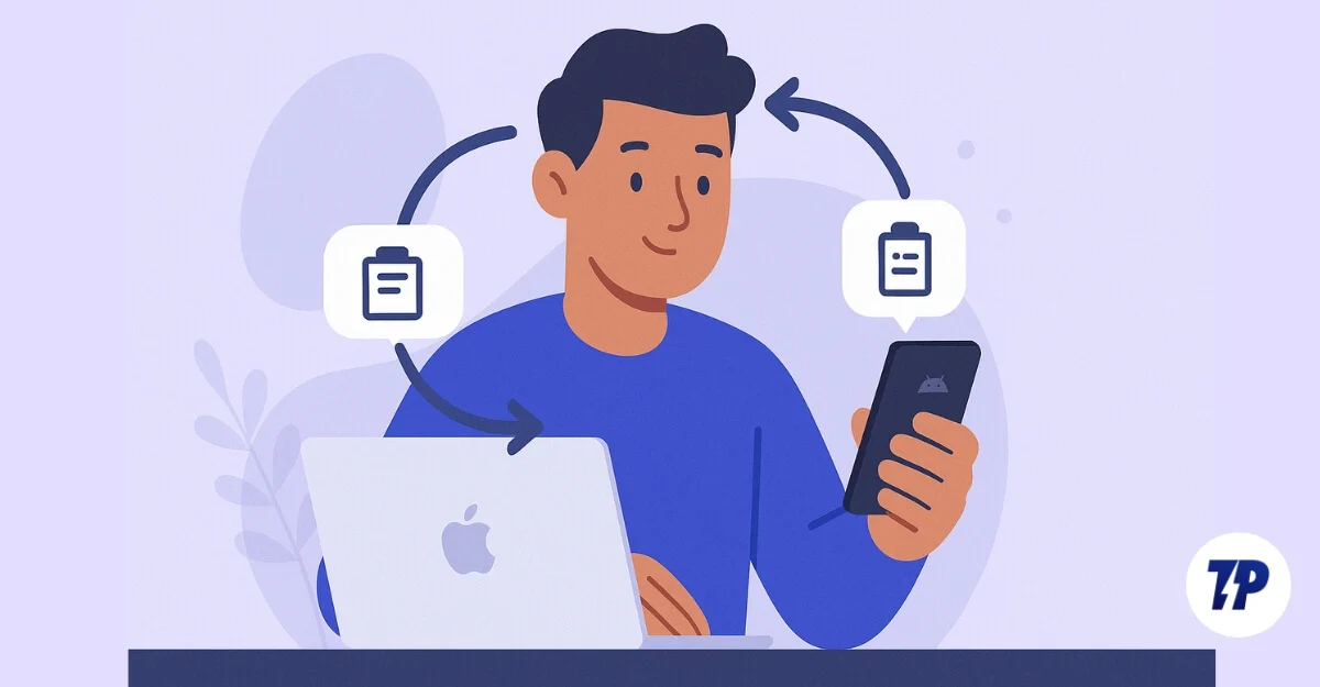 set up universal copy paste between mac and android
