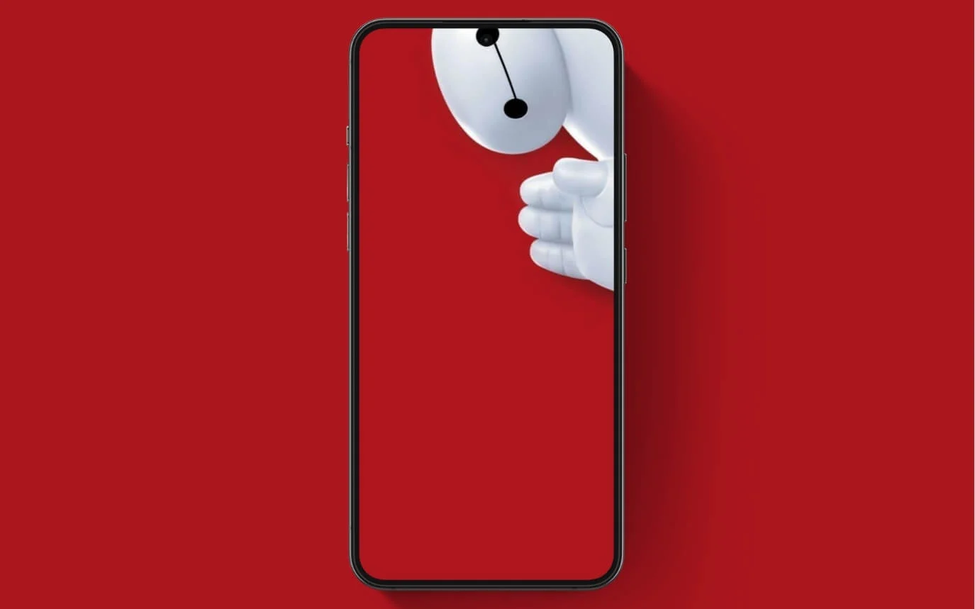 baymax hello punch-hole