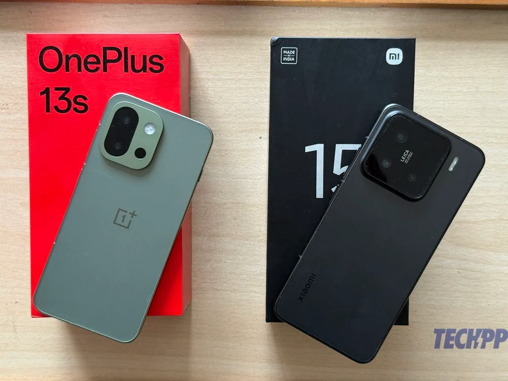 oneplus 13 vs xiaomi 15 specs