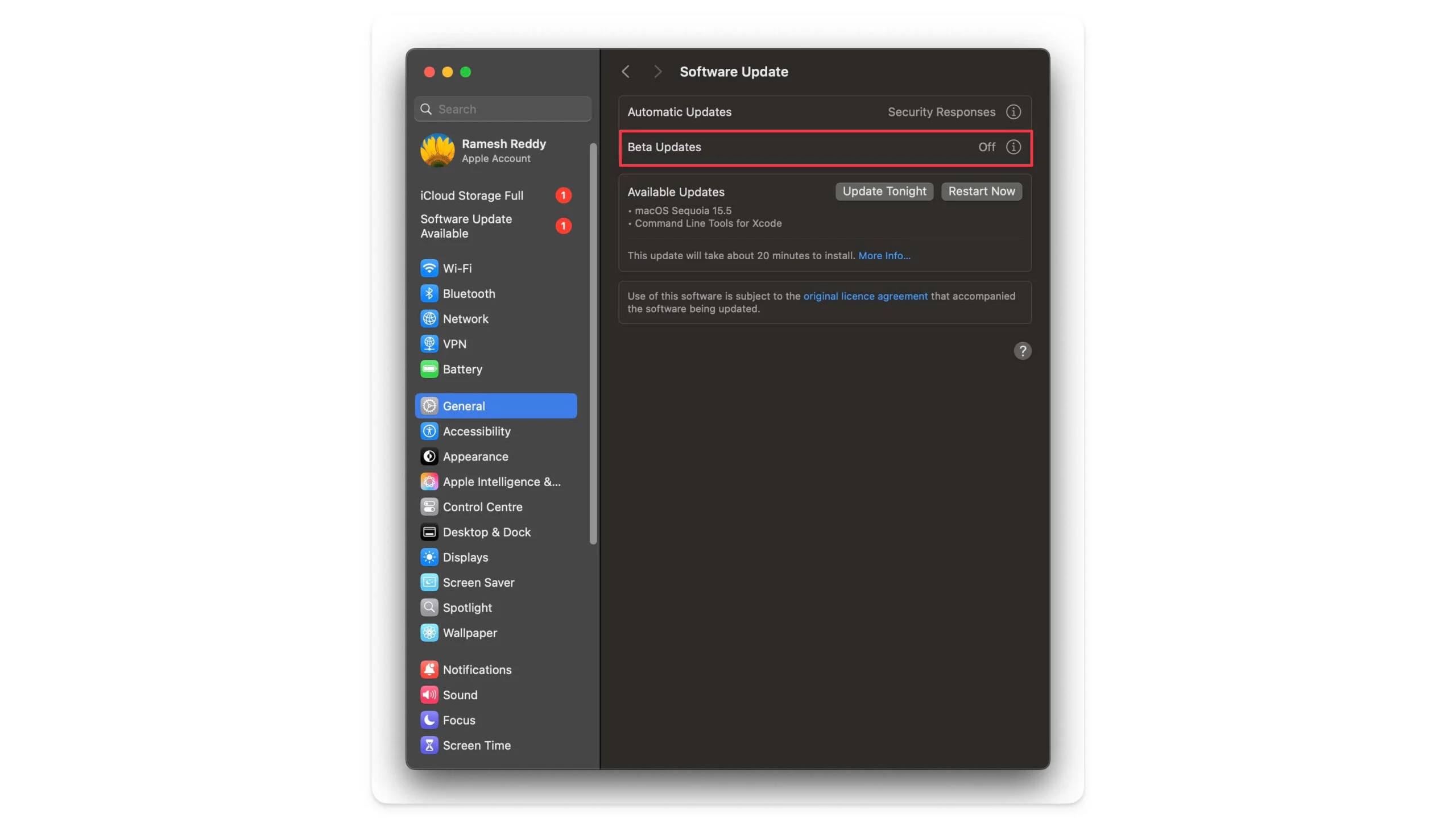 apple mac beta updates