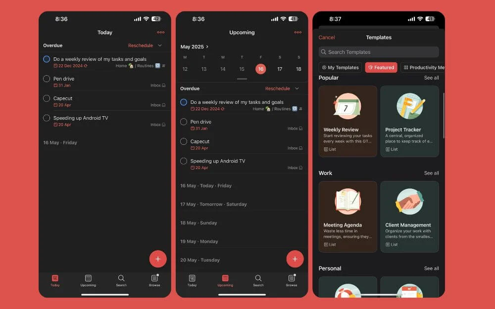 to do list app