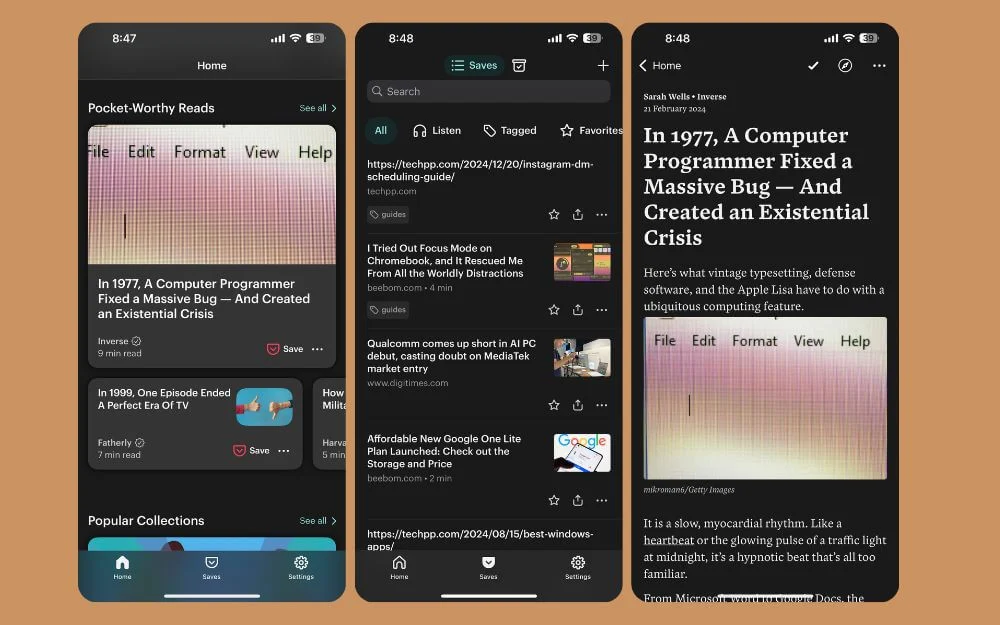 pocketnow app