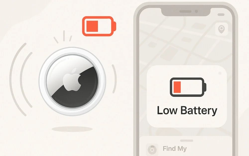 low battery warning