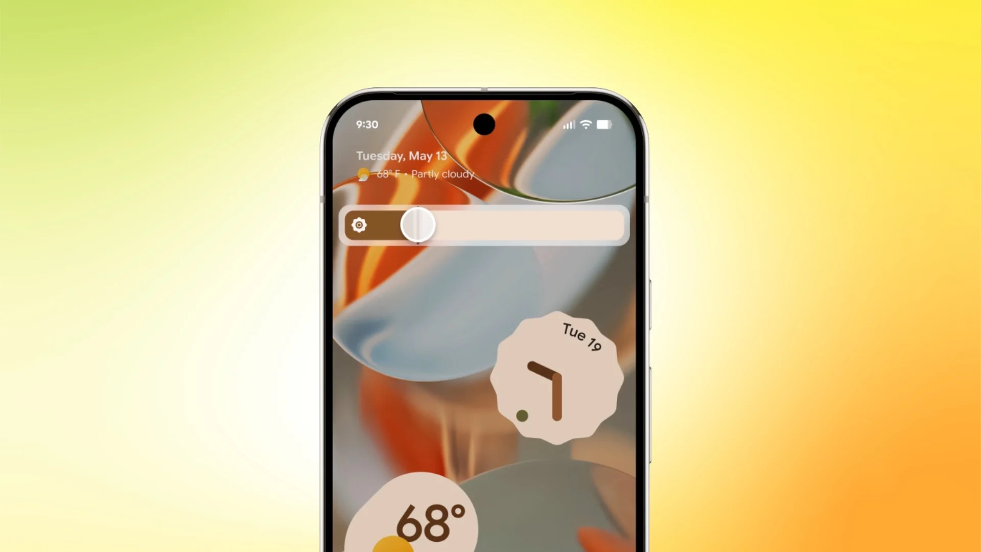 haptic sliders android 16