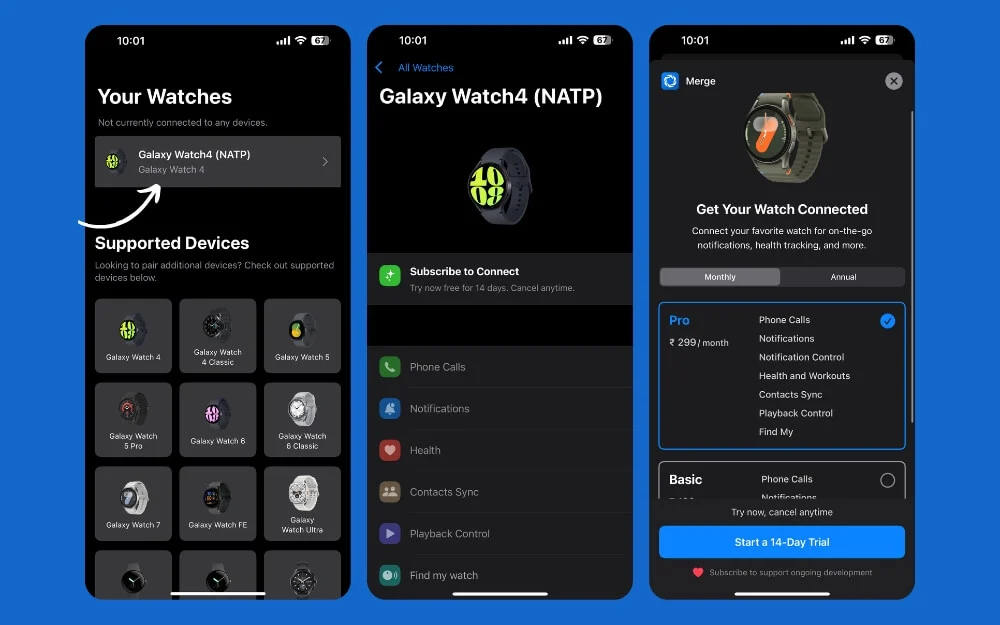 merge app for iphone