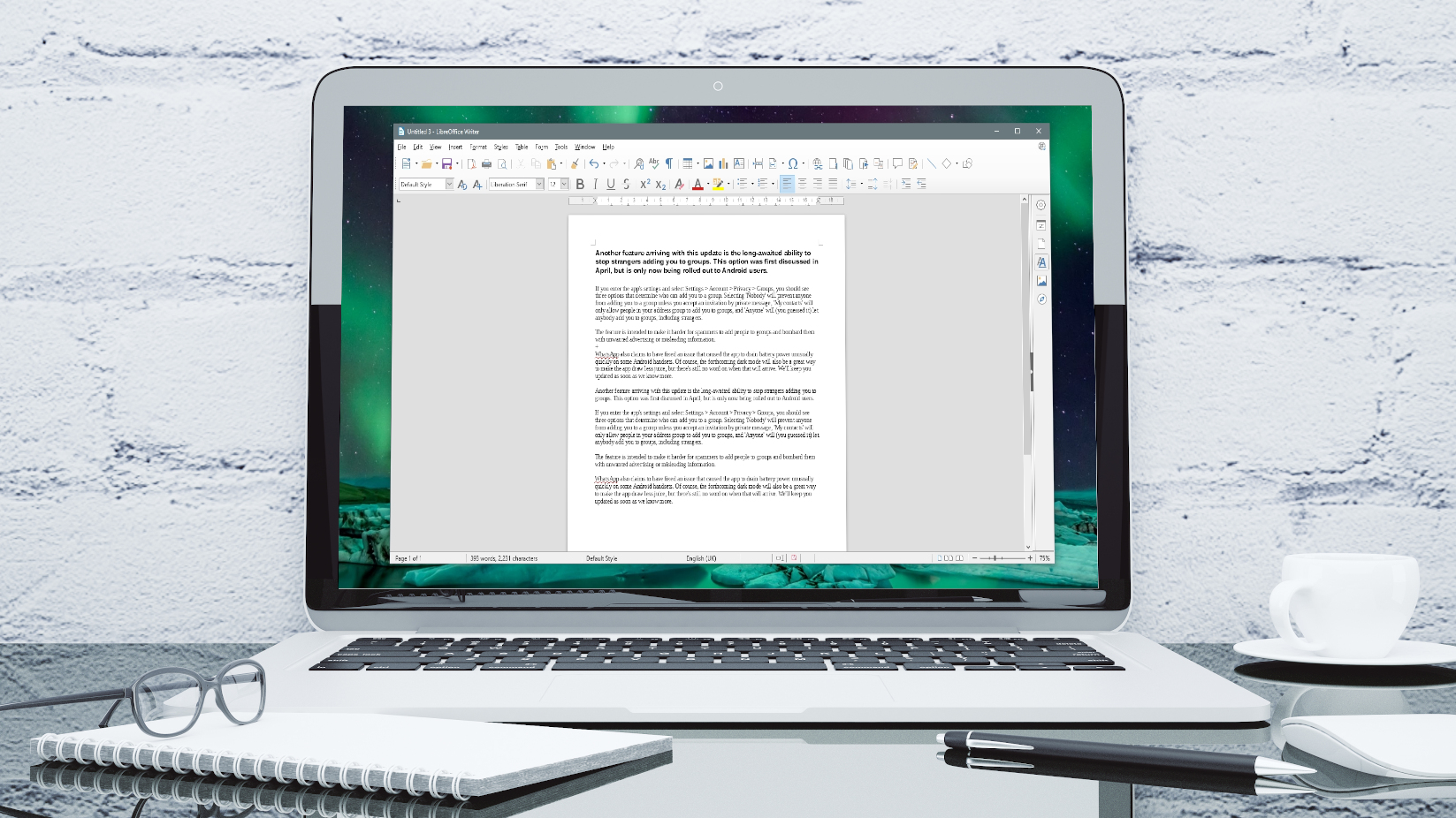 Libreoffice作家