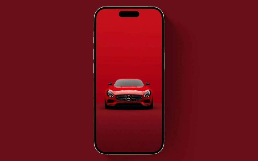 red view lock screen wallpaper