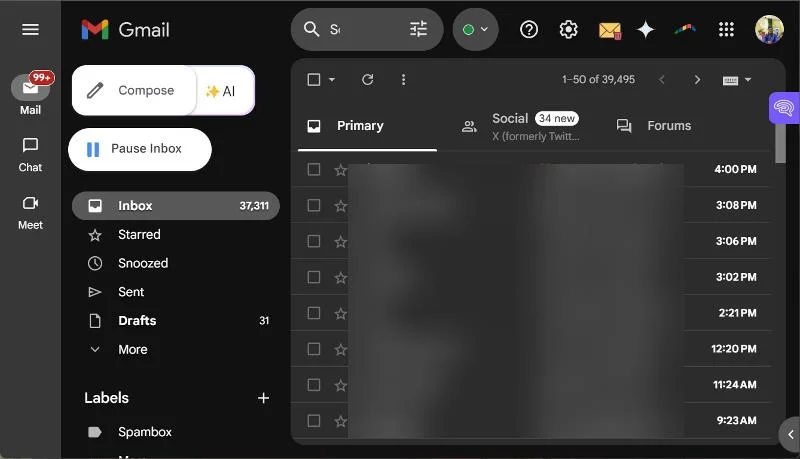 simplify gmail