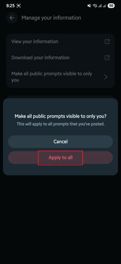 apply to all meta ai