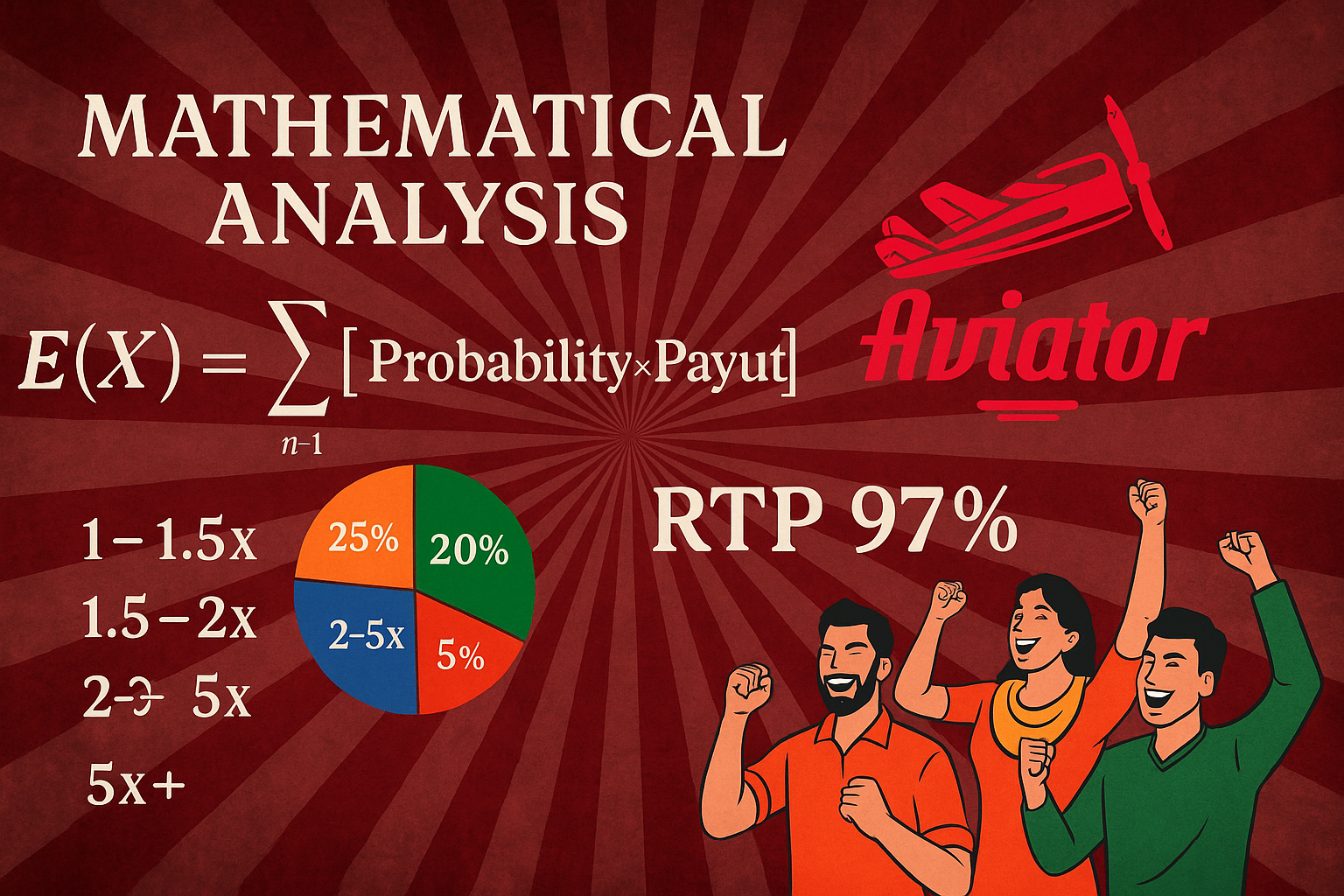 Mathematical analysis aviator game formulas probability calculations statistical data India