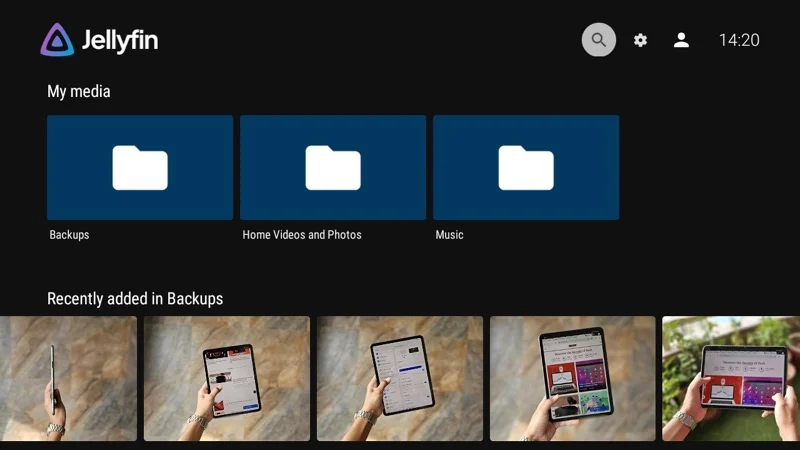 jellyfin android tv app.